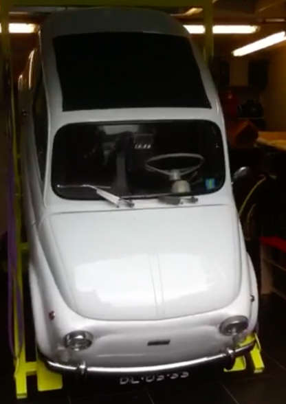 Fiat 500 kraanbaan