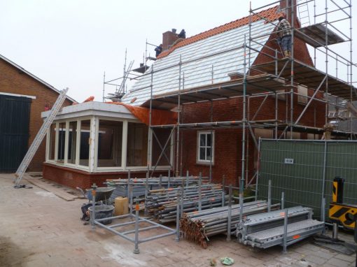 Renovatie buitenzijde woonhuis in Herpt